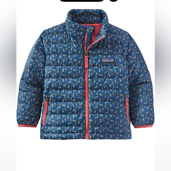 Patagonia Baby Down Sweater Full Zip Jacket Puffer - Picture 2 of 5